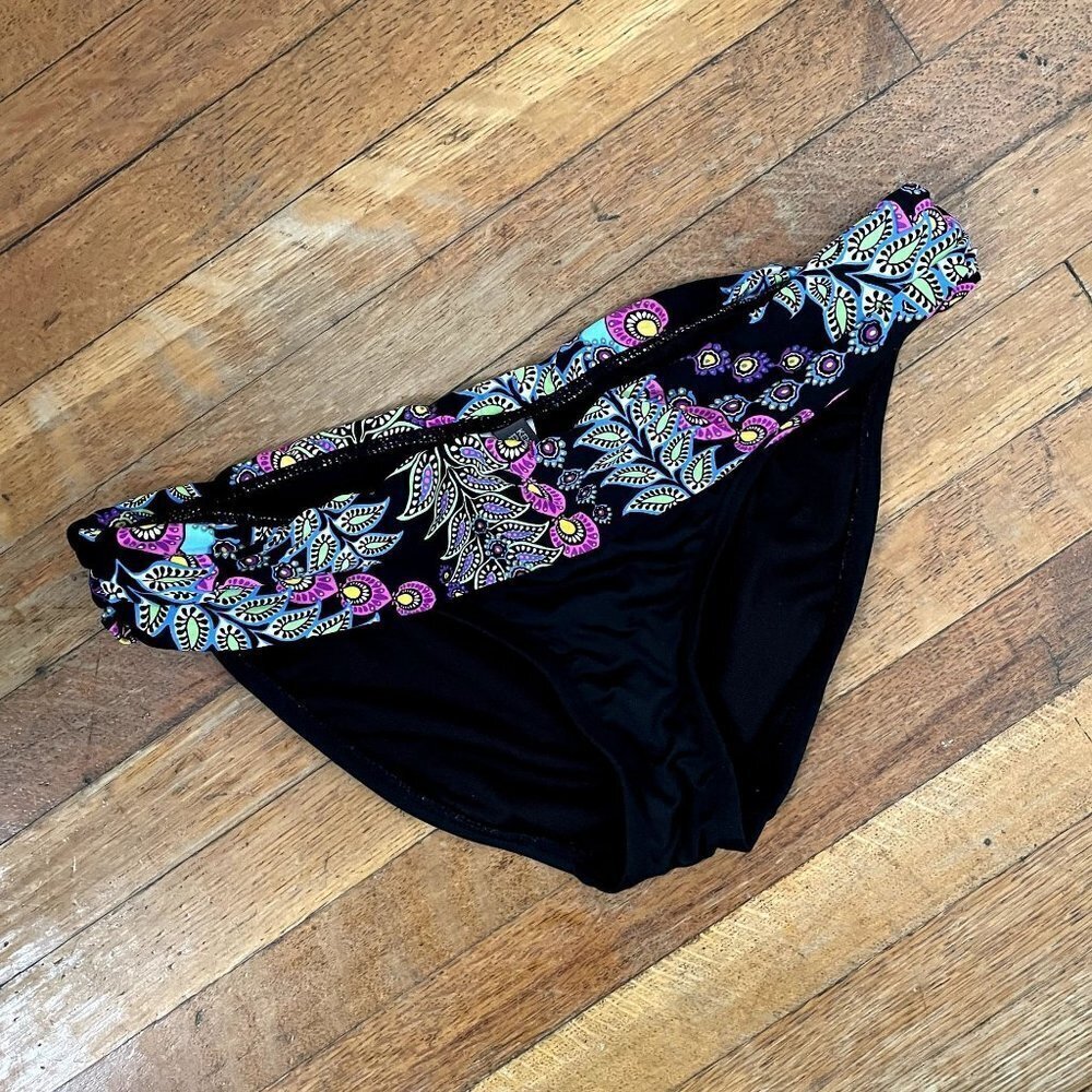 Kenneth Cole Reaction bikini bottom comfortable casual summer swim size small